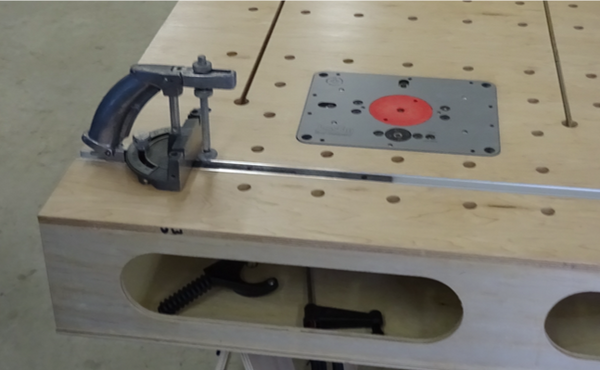Work Bench Router Table Option